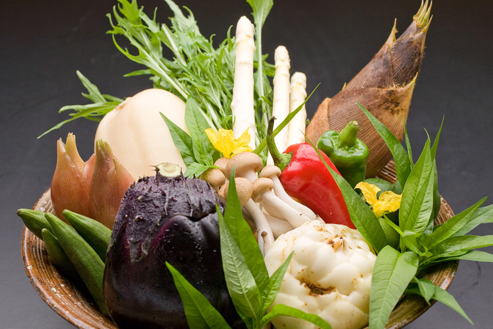 写真:京都で味わう京都ならではの伝統野菜