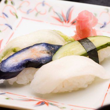 写真:京野菜を使った萬治郎の和食・京料理